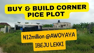 INSIDE BUY AND BUILD LAND FOR SALE ORIBANWA PH 2 AWOYAYA IBEJU LEKKI LAGOS NIGERIA landforsale [upl. by Calderon249]