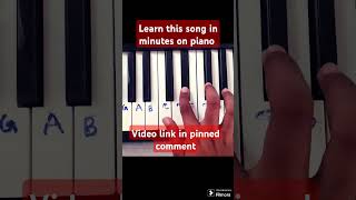 LEO  Ordinary Person full song  pianotutorial piano  wisezak [upl. by Yeltrab20]