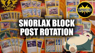 Snorlax Block Deck Post Rotation  Temporal Forces Decklist Pokemon TCG [upl. by Guthrie]