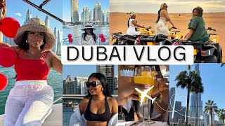 DUBAI VLOG  GIRLS TRIP  EXPLORING DUBAI  Edwigealamode [upl. by Dustan]