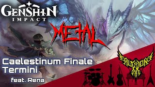 Genshin Impact  Caelestinum Finale Termini feat Rena 【Intense Symphonic Metal Cover】 [upl. by Mandie]