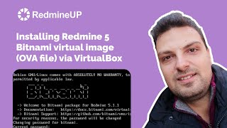 Installing the Redmine 511 Bitnami virtual image OVA file via VirtualBox [upl. by Latreshia]