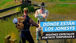 Dónde están todos los Jonesys en Fortnite incluido Jonesy I  localizaciones [upl. by Eirojram]