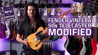 Fender Vintera 50s Telecaster Modified  All New Mexican Tele [upl. by Rieger]