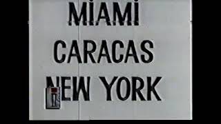 Varig Comercial  Miami via Caracas 1961 [upl. by Hilliary]