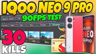 🔥iQOO Neo 9 Pro 5G BGMI  Extreme   Test on Fps  Power of SD 8 Gen 2 [upl. by Luigi]