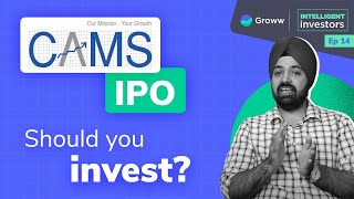 CAMS IPO review  CAMS IPO Date Price Date Business Model Analysis amp Details in Hindi  Groww [upl. by Alleirbag]