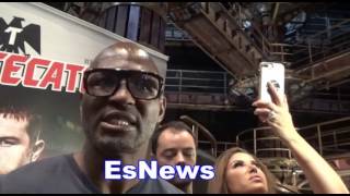 Bernard Hopkins Gets Emotional Hearing That Nacho Says He Is Best P4P In History EsNews Boxing [upl. by Diaz]