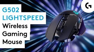 Logitech G502 LIGHTSPEED Wireless Gaming Mouse Play Advanced [upl. by Ayotac23]