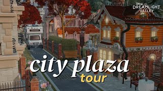 disney dreamlight plaza tour  cozy city plaza design inspiration [upl. by Maise]