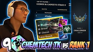 WARWICK CAN CARRY Warwick ChallengerChemtech Reroll Comp TFT Ranked Set 6  Becca [upl. by Adelina]