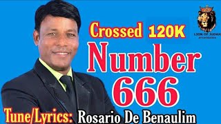 Number 666 by Rosario De Benaulim [upl. by Uri]