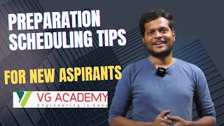 PREPARATION SCHEDULING TIPS FOR NEW ASPIRANTS [upl. by Notnek]