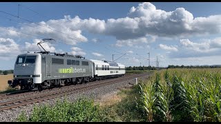 Railadventure 111 210 mit LuxonAussichtswagen von München nach Bad Bentheim [upl. by Kcuhc]