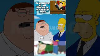 Pawtucket es un plagio de la cerveza Duff 😱 T13 Ep01 P10  Padre de familia ft Los Simpsons [upl. by Perce206]