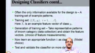 Mod01 Lec01 Introduction to Statistical Pattern Recognition [upl. by Naamana]