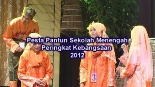 BTPN Terengganu  Pesta Pantun Kebangsaan 2012 Bah 13 [upl. by Ecyrb583]