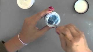 Mix up your own Embossing Paste colors using Mica Powder [upl. by Oirevas]