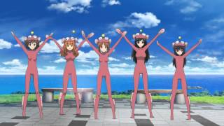 Girls und Panzer Anglerfish Dance Full Version [upl. by Jepum]