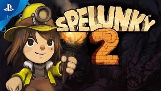 Spelunky 2 As a Retro Game LOOKS INCREDIBLE [upl. by Norrie]