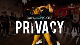 Chris Brown  Privacy  Phil Wright Choreography  DanceOn Class [upl. by Lonne]