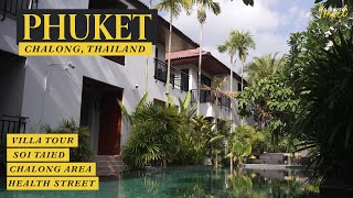 Phuket Villa Tour amp Travel Guide  Chalong Thailand travelvideo [upl. by Eilatam]