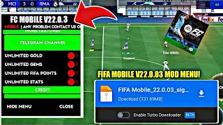 FC Mobile MOD MENU V22003 DOWNLOAD Link  Unlimited Gems amp Coins  FC MOBILE MOD MENU 2024 [upl. by Ailak]