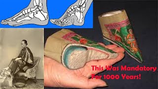 1000 Years of Foot Binding for Women in China 3 Inch Golden Lotus [upl. by Vin770]