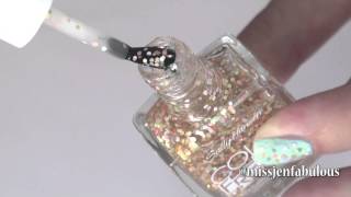 How To Jelly Sandwich Manicure  MissJenFABULOUS [upl. by Kev]