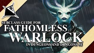 Slow Your Enemies to a Halt Air Genasi Fathomless Warlock  DampD 5e Challenge Build [upl. by Kcirtapnhoj]