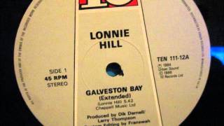 Lonnie Hill  Galveston Bay 1984 12quot SoulRare Groove [upl. by Bolme]