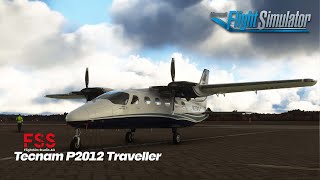 MSFS  FSS Tecnam P2012 Traveller  Preview [upl. by Ashlee136]