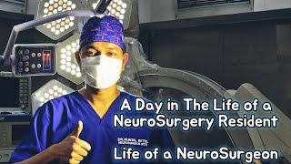 A Day in The Life of a NeuroSurgery Resident  Life of a NeuroSurgeon neurosurgeon neurosurgery [upl. by Hali794]