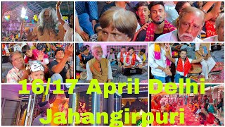 16 17 April Delhi Jahangirpuri Vishal Bhandara Kali Mata ka devipoojak Samaj ki or ki taraf se🙏🚩🙏 [upl. by Ayhdiv]