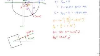 mohrs circle example 1 22  principal and max shear stresses  mechanics of materials [upl. by Selrahc]