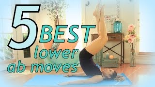 5 Best Exercises to Flatten your Lower Belly [upl. by Ahsilek941]