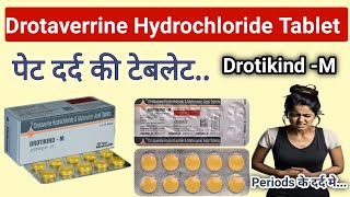 Drotaverine Hydrochloride Tablets Uses In Hindi  Side Effects Warning Brand Name [upl. by Uile]