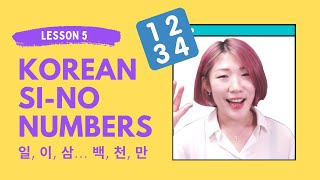 Korean lesson 5 Sino Numbers in Korean  When amp How [upl. by Neerahs225]