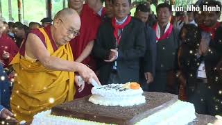 Wishes His Holiness the 14th Dalai Lama a very happy 88th birthday [upl. by Drarreg]