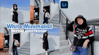 FREE 50 PRESET LIGHTROOM TERBARU 2024  PRESET WHITE AESTHETIC  PRESET LIGHTROOM [upl. by Adnilak]