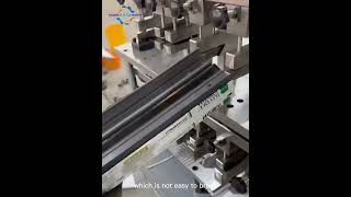 Custom Molds On Punching Machine For Aluminum Windows And Doors [upl. by Kemble]