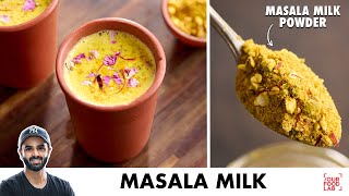 Masala Milk Recipe  Homemade Masala Doodh Powder  मसाला दूध पाउडर और मसाला दूध  Chef Sanjyot Keer [upl. by Hayse]