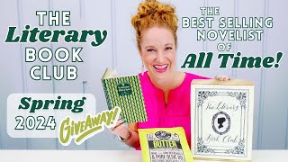 The Literary Book Club  Spring 2024  Great Book Club 2024  Book Subscription Box Unboxing [upl. by Aeila]