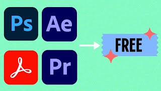 How to Get Adobe Creative Cloud All Apps for FREE Lifetime License  No Credit Card Required [upl. by Whiteley]