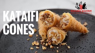 Kataifi Cones  Everyday Gourmet S7 E89 [upl. by Sumerlin]