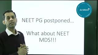 With speculations going around for NEET MDS 2024 exam dates watch this video to know what to do [upl. by Rebeh]