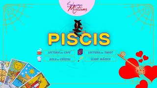 Piscis ♓️ lectura del cafe ☕️ 🔮🎴🗝️la Luz infinita del universo ilumina tu vida 🙏 [upl. by Jolee19]