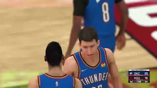 Oklahoma City Thunder vs Houston Rockets 2024 NBA Playoffs 1st Round Game 4 [upl. by Vevina]