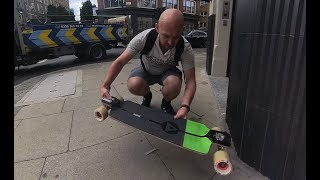 Longboard vs Dinghy Which Crushes 10km London Ride Oxford to Victoria Park [upl. by Eked]