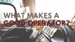 What Makes a Good Operator [upl. by Bernardine]